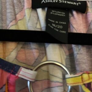 Ashley Stewart Top with Fan bell sleeves